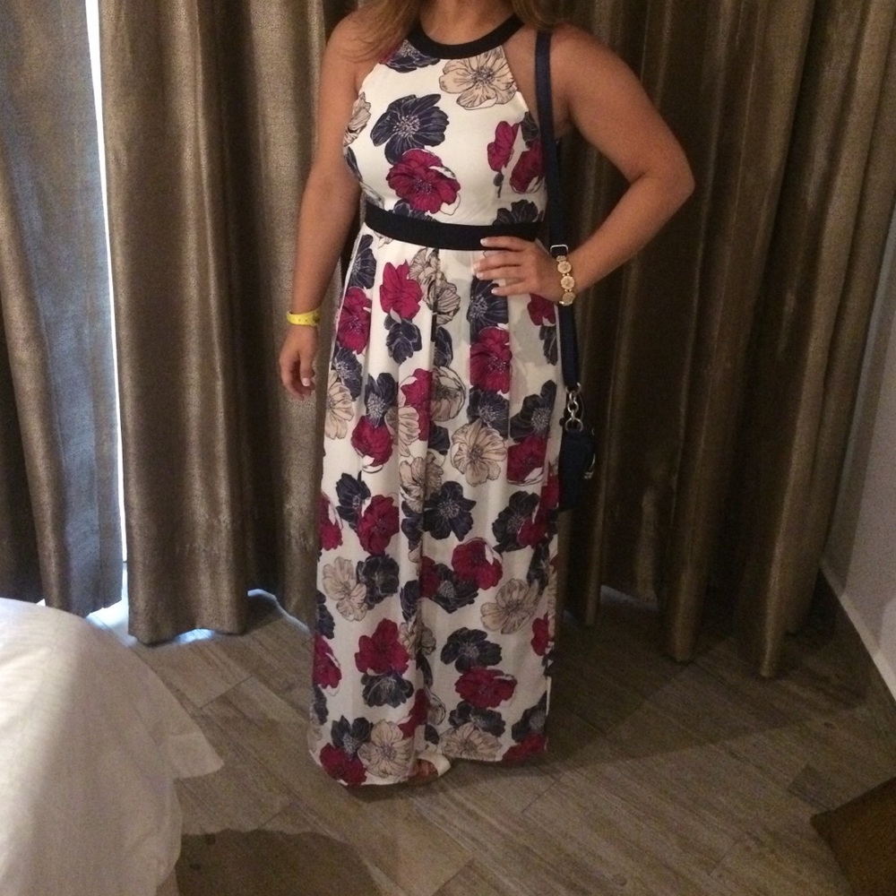 Ann Taylor Floral Maxi Dress